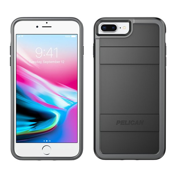 Pelican Protector Series Case Cover iPhone 7 Plus 6s Plus 6 Plus Black Gray