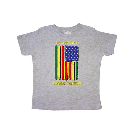 

Inktastic My Abuelo is a Vietnam Veteran Gift Toddler Boy or Toddler Girl T-Shirt
