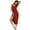 Wine Red, variant on Baywell Women's Full Length Sleepwear Dress Loose Sleeveless Sleep Dress Solid Maxi Lightweight Spaghetti Strap Night Gown Plus Size House Dress,S-2XL