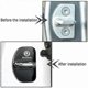 thumbnail image 3 of 4pcs Car Vehicle Interior Door Lock Decoration Rust Protection Stainless Steel Cover Case For Skoda Octavia Fabia Rapid Yeti Kodiaq Superb Fabia - Veh, 3 of 5