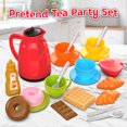 thumbnail image 3 of 66PCS Pretend Play Kitchen Toys Cookware with Play Food Toy Set - Pretend Play Toy Kitchen Set - Cooking Stove and Accessories, Tableware Dish Set (4 Persons), 3 of 8