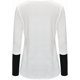thumbnail image 3 of Blusa de lactancia con cuello redondo, rayas y retazos, manga larga, para embarazadas, 3 of 5