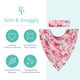 thumbnail image 3 of Set de mantas para pañales Posh Peanut, 112 x 112 cm, Soft Baby, 3 of 9