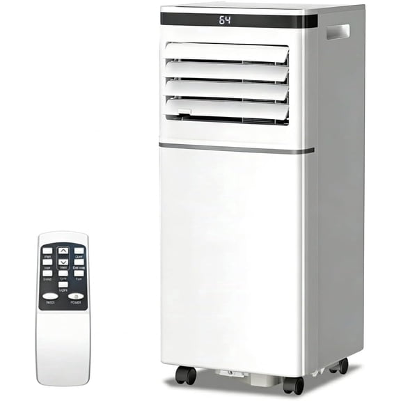 Moifoi 8000BTU Portable Air Conditioner with Remote Control, Portable AC Unit Covers up to 450 Sq. Ft.