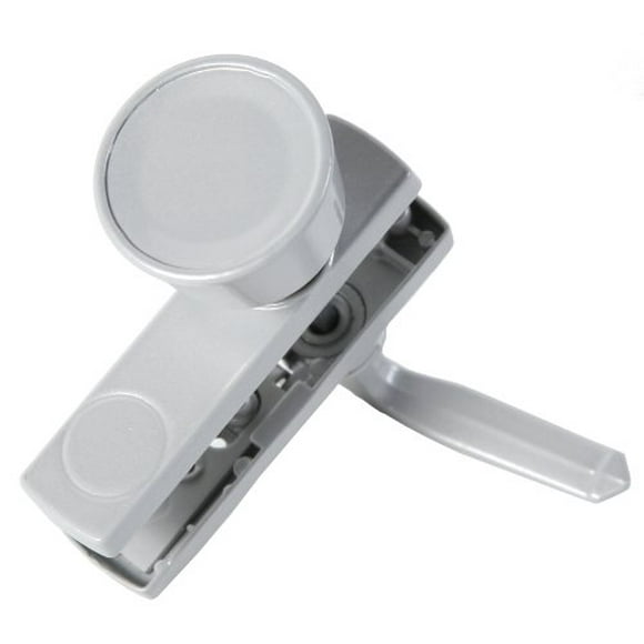 Koch 6703101 Knob Latch for 3/4-Inch to 1.1/8-Inch Thick Doors, Aluminum