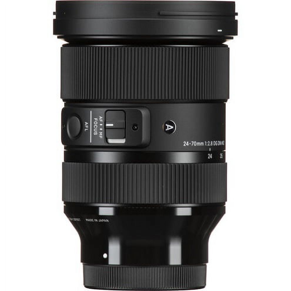 Sigma Art - Zoom lens - 24 mm - 70 mm - f/2.8 DG DN - Sony E-mount - for Sony Cinema Line; a VLOGCAM; a1; a6700; a7 IV; a7C; a7C II; a7CR; a7R V; a7s III; a9 III - image 4 of 4