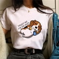 thumbnail image 2 of Beagle tshirt women comic Tee girl graphic funny Japanese clothes 11924 L, 2 of 5