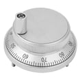 thumbnail image 1 of Sonew 5V 60mm Diameter 4 Terminal Manual Pulse Generator CNC Electronic Handwheel with Handle , Electronic Handwheel,Handwheel, 1 of 8