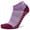Bright Lilac/Wildberry, variant on Balega Silver Compression Fit Performance No Show Athletic Running Socks for Men and Women 1 Pair, Midgrey/Neon Lime, Medium