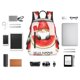 thumbnail image 4 of Fotbe Watermelon Gnome Mochila Ligera para Hombres y Mujeres - Duradera y Resistente al Agua, Ideal para Escuela, Trabajo, Viajes y Uso Diario, 4 of 7