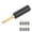Black, variant on Suodoka 4mm 7-Pin Gold Plating Banana Plug Solderless Speaker Cable Connector for Audio Video Receivers Amplifier Home Theater Equipment, 10-Pack Set, Black Color Model