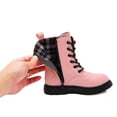 thumbnail image 4 of kkdom Boys Girls Kids Combat Boots Unisex Pink 3 Little Kid, 4 of 6