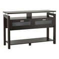 thumbnail image 4 of Furniture of America Gueston 2-Door Console Table, Espresso, 4 of 8