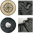 thumbnail image 4 of Compass Pattern Spare Tire Cover Tire Protector Waterproof Dust-Proof Universal Wheel Tire Cover for RV Trailer Camper Truck SUV Camper Accessories (15" Fit 27-29 Inch Tire Diameter) Mixed Color, 4 of 7