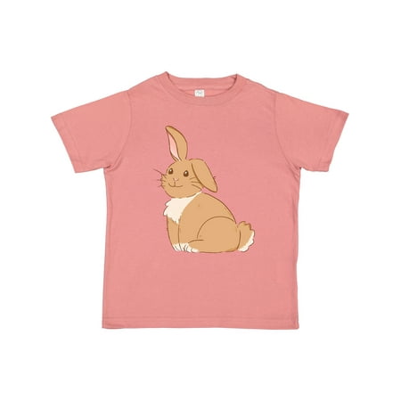 

Inktastic Easter Cute Floppy Ear Brown Bunny Gift Toddler Boy or Toddler Girl T-Shirt