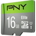 thumbnail image 5 of Pny P SDU16U185EL GE 16GB Elite UHS I microSDHC Memory Card, 5 of 5