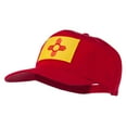 thumbnail image 2 of New Mexico State High Profile Patch Cap - Red OSFM, 2 of 5