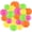 Neon, variant on Paper Lanterns Party Decorations, Hanging Round Chinese Lanterns for Wedding Graduation White Birthday Decorations Pack of 20 White