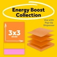 thumbnail image 4 of (2 pack) Post-it Super Sticky Dispenser Pop-up Notes, 3 in x 3 in, Energy Boost, 10 Pads, 4 of 14
