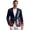 250th America Anniversary, variant on 250th Anniversary Mens Suit Jacket American Flag Blazer for Men Patriotic Suit One Button Open Front Long Sleeve Jacket Coat for America