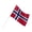 6pcs, variant on Premium Norway Handheld Stick Flags 5.5x8.2 Inch, 6 Pack - Polyester Small Flags for Parades, Table Decor & School Assemblies