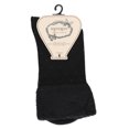 thumbnail image 3 of Legmogue Women's Pindot Soft-Fit Thick Cuff Cotton Rich Crew Sock - Womens - Female, One Size, Black, 3 of 5