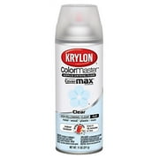 Krylon K05353007 ColorMaster Acrylic Crystal Clear, Flat, Clear, 11 oz.