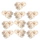 thumbnail image 1 of Paquete , accesorios de broches de flores de aleación, hermoso para el cabello , suministros de bricolaje para la decoración Macarena Aleación Flor de perla Decoración para el cabello, 1 of 8