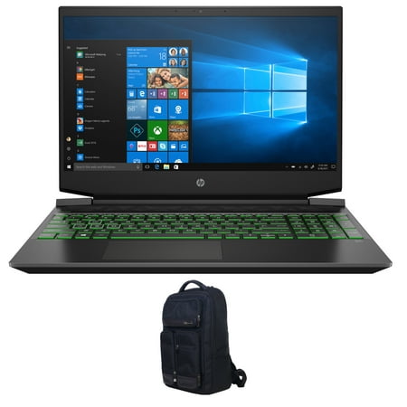 HP Pavilion 15z Gaming/Entertainment Laptop (AMD Ryzen 5 5600H 6-Core, 15.6in 144Hz Full HD (1920x1080), NVIDIA GTX 1650, 8GB RAM, Win 11 Home) with Atlas Backpack