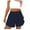 Navy, variant on Lenpel Sweat Shorts for Women Baggy Casual Elastic High Waisted Drawstring Athletic Lounge Shorts Running Workout Shorts