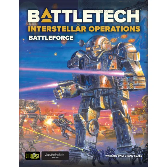 BattleTech: Interstellar Operations - Battleforce Hard Cover Book