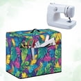 thumbnail image 4 of HELLHERO Colorful Tropical Leaves Sewing Machine Cover Foldable Protective Cover Idel Gifts for Family Mom, 4 of 9