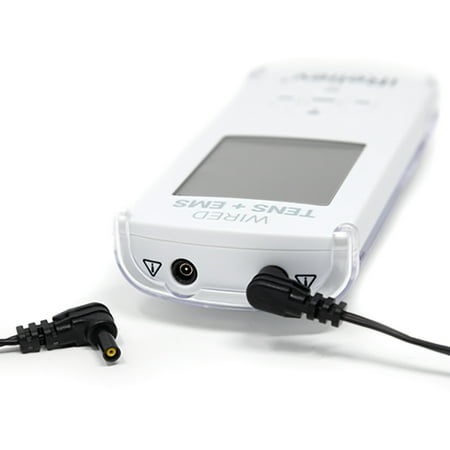fda cleared ireliev tens unit + ems 14 therapy modes, premium pain relief and recovery system, rechargeable, large back lit display, large and small electrode pads