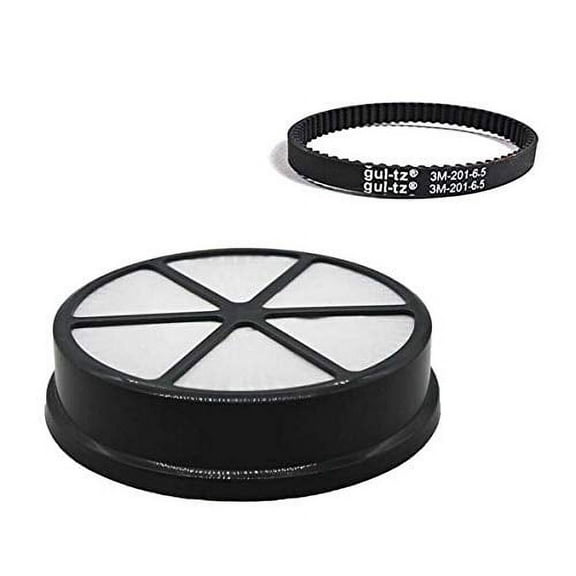 Replacement Part For Hoover Vacuum Cleaner 1 Hepa Filter with 1 Geared Belt for Models Uh72400, Uh72401