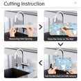 thumbnail image 5 of Yayeee Faucet Mat for Kitchen Sink 14.7" Diatomite Long Splash Guard Pad, Milk and Cookies, 5 of 7