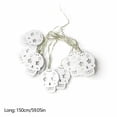 thumbnail image 4 of Halloween Skull LED String Lights 59.05in,Warm White Battery Lights Indoor Outdoor Halloween Party Home Holiday Decor, 4 of 8