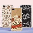 thumbnail image 3 of 53JOT Coffee Time Diseño Gráfico Funda Transparente Suave Compatible Con Tecno Camon 18 18T 18P Premier Anti-Caída Absorción De Golpes Cubierta, 3 of 4