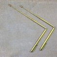 thumbnail image 5 of 2 unids/set varillas de radiestesia herramientas de latón duraderas instrumentos de medición de Detector de agua fáciles de llevar y estirar 57cm de largo kaili Sencillez, 5 of 5