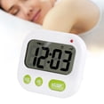 thumbnail image 3 of ROLOJ DESERTOR LED, RELOJ DESPERTADOR JUNTO A LA CAMA, RELOJ DESPERTADOR LCD DIGITAL CON VIBRACIA MUSICO, TEMPORIZADOR ELECÓNICO DE COCINA CON RETROILUMINACIÓN, 3 of 7