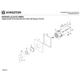 thumbnail image 3 of Kingston Brass KS3040NDL NuvoFusion Single-Handle Three-Way Diverter Valve with Square Trim Kit in Matte Black, 3 of 6