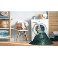 thumbnail image 2 of Ahgly Company Machine Washable Indoor Rectangle Transitional Medium Teal Green Area Rugs, 7' x 10', 2 of 7