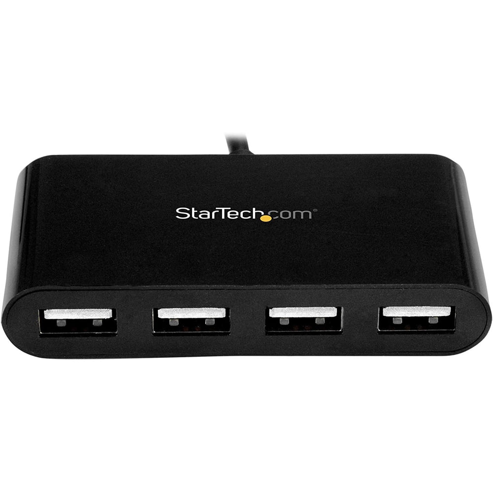 StarTech 4-Port USB-C Hub - Mini Hub - USB-C to 4x USB-A - USB 2.0