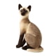 thumbnail image 1 of Vogacara Peluches con expresiones realistas, peluches coleccionables para niños, hechos con cuidado Animales de peluche y juguetes de peluche gato siames 20 cm 0.1 kg, 1 of 6