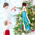 thumbnail image 4 of XDDST Christmas Windsock Flag Windsock Outdoor Hanging Decoration for Front Yard Patio Garden Party, 4 of 6