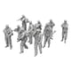 thumbnail image 5 of 10 figuras en miniatura de soldados a escala 1:35, juego de juguetes para hombres, dioramas de resina de 5 cm, minifiguras para mesa de ,, 5 of 8