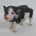 thumbnail image 1 of Figura Hi-Line Gift Ltd Baby Cerdo, color marrón oscuro, 13 cm, 1 of 9