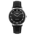 thumbnail image 1 of Casio Standard Analog Leather Strap Black Dial Quartz MTP-VT03L-1B Men's Watch, 1 of 3