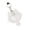 White, variant on Geemin Elegant Puss Head Key Necklace PU Dense Key Bag Modern Addition