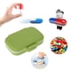 thumbnail image 3 of Contenedor De Almacenamiento Caja De Pastillas Portátil De 3 Rejillas Caja De Almacenamiento De Joyas De Medicina Contenedor (Verde), 3 of 8