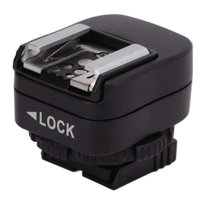 Hot Shoe Adapter, Portable High Performance Durable TF-334 Hot Shoe Adapter Easy To Install Mini Plastic For A73 Camera To For Flash Speedlite